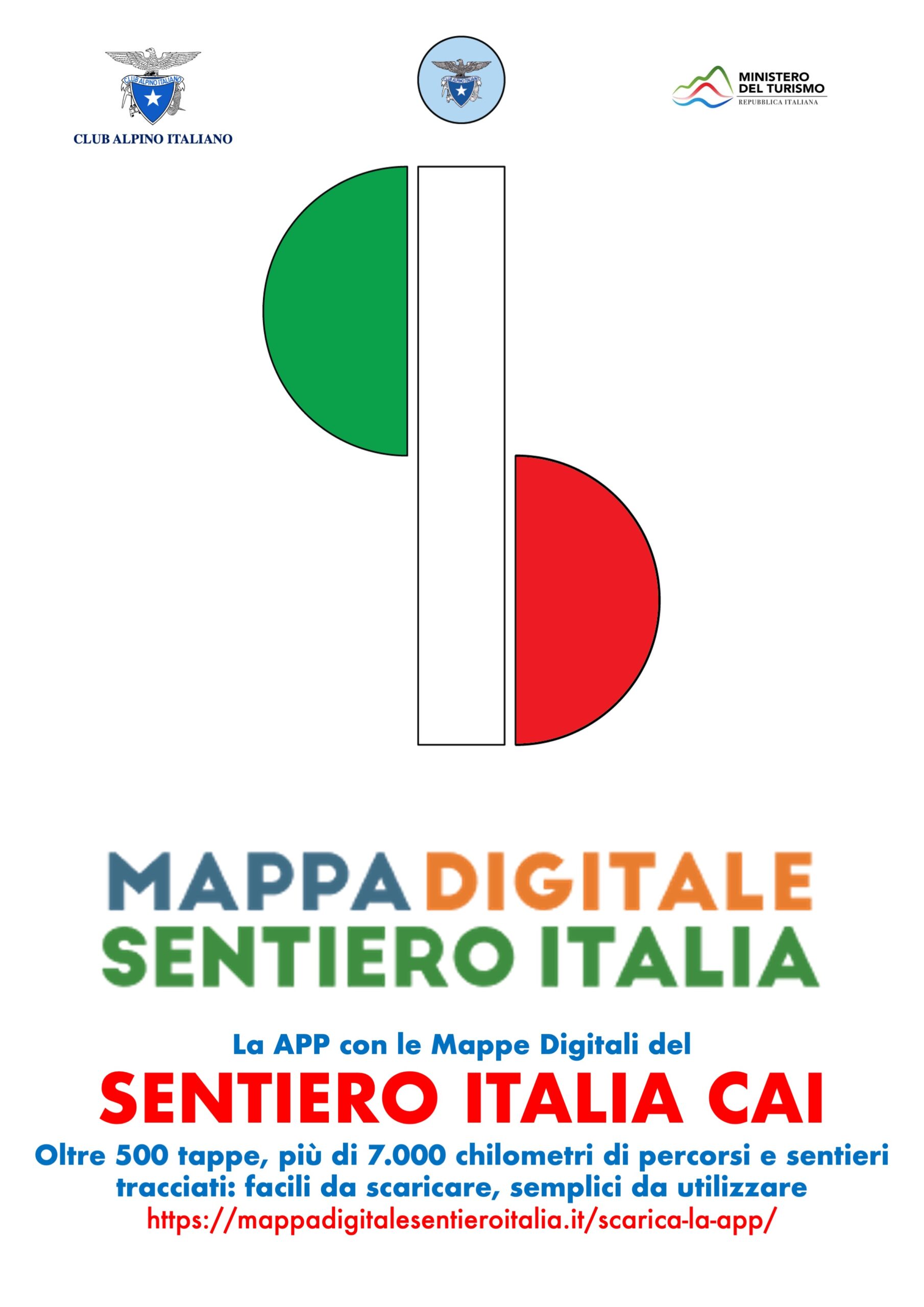 Nasce la nuova app con le mappe digitali del Sentiero Italia CAI