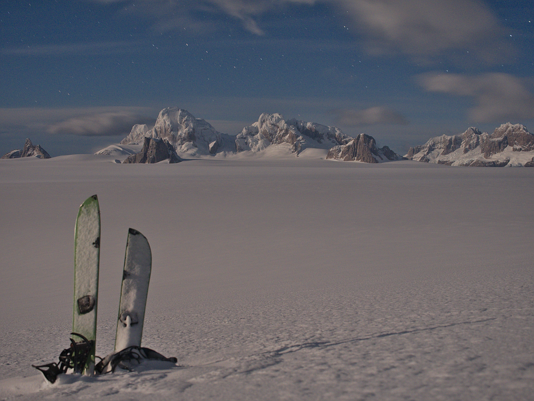 Sul ghiacciaio del Campo de Hielo Norte comincia la spedizione in Patagonia dei Ragni di Lecco Luca Schiera e Paolo Marazzi