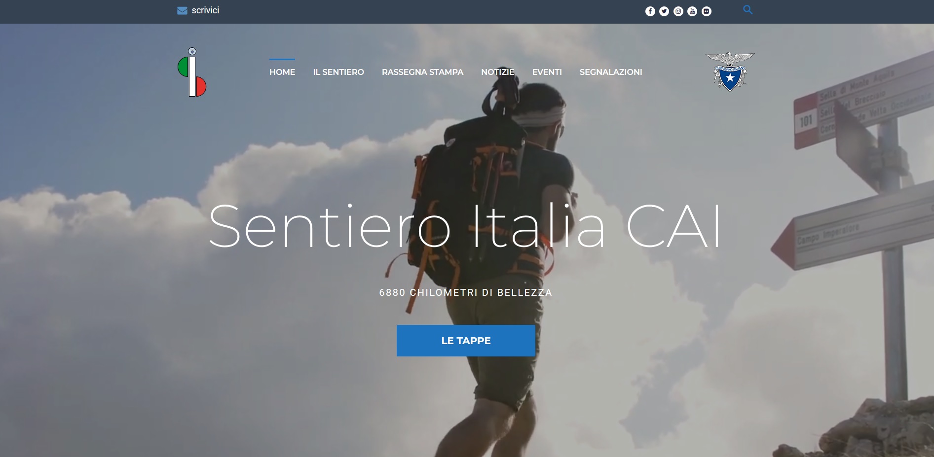 On line il sito del Sentiero Italia CAI